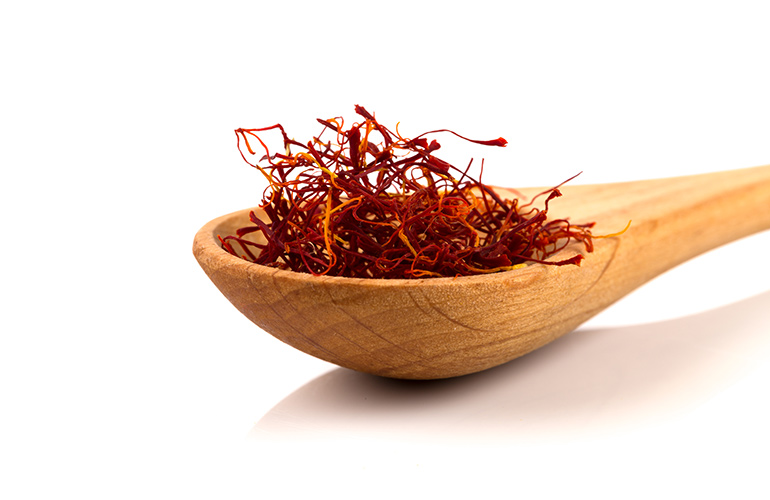 Season with saffron
