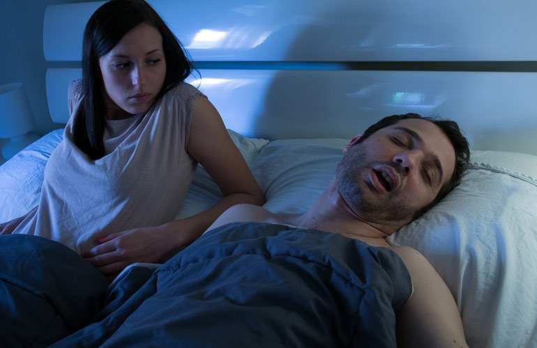 Seek help for sleep apnoea