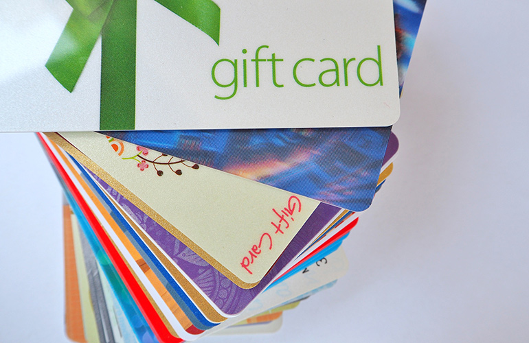 Buy gift cards at a discount, and sell ones you don’t want