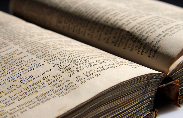 What’s ironic about the Bible?