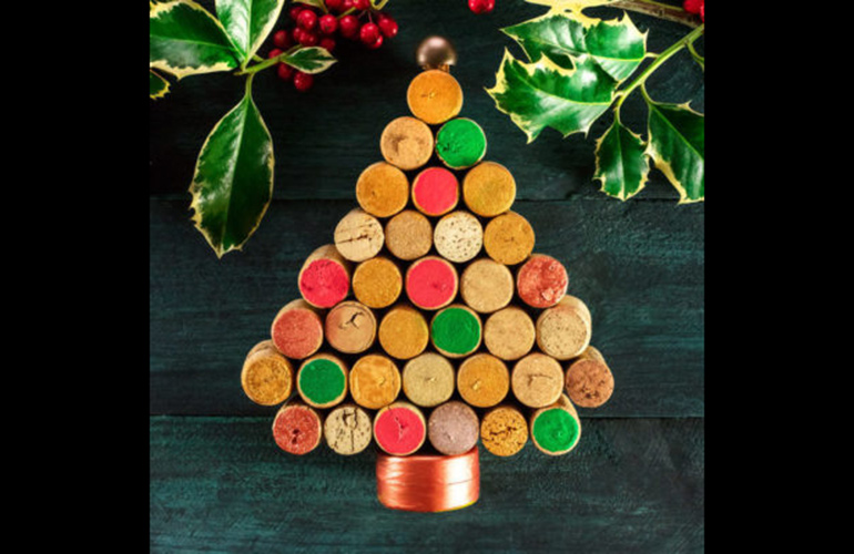 Wine cork tree