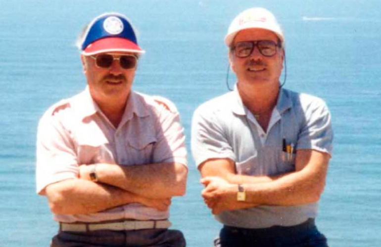 Jack Yufe and Oskar Stohr