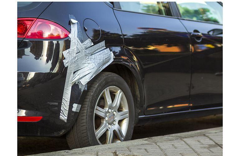 What’s ironic about duct tape?