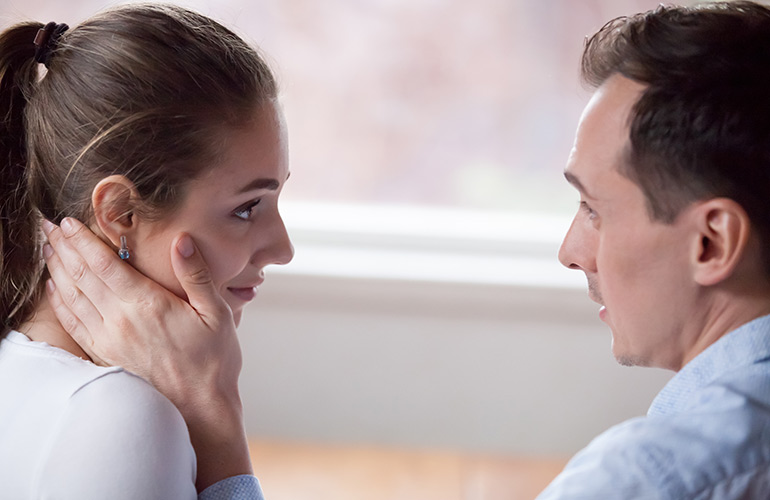 Telling your partner a lie to spare their feelings