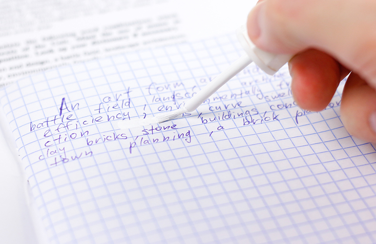 What’s ironic about the inventor of Liquid Paper?
