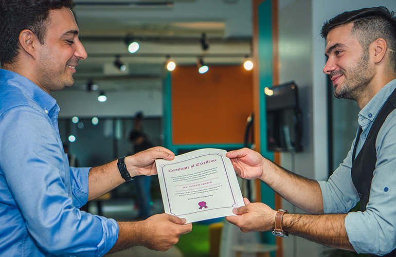Earn your certification in a specific field or discipline