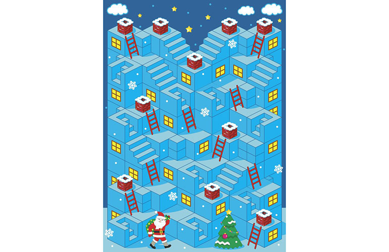 Help Santa deliver presents