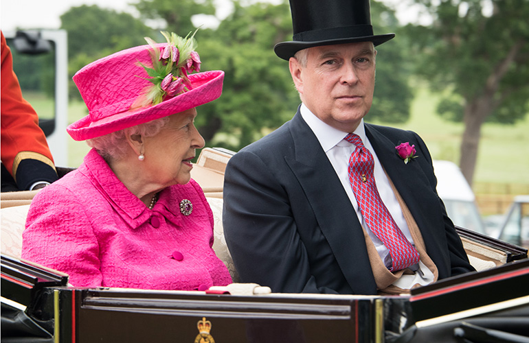 Prince Andrew’s fall from grace