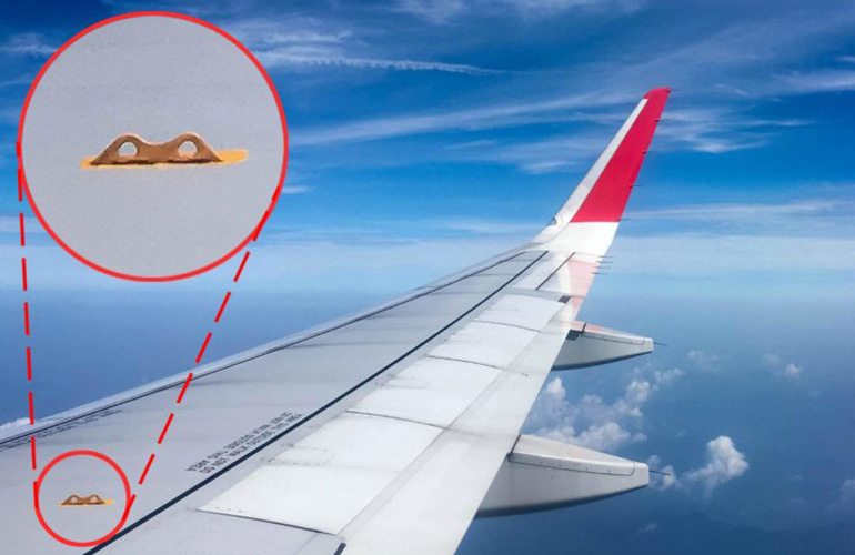 What are those hooks on the planes’ wings?
