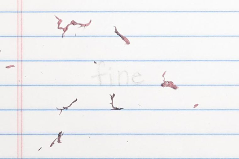 Instead of using “fine”