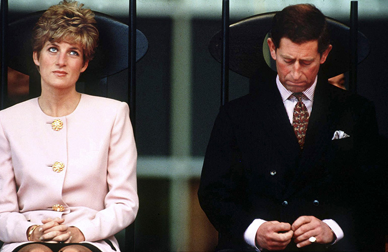 The airing of royal laundry by Charles and Diana
