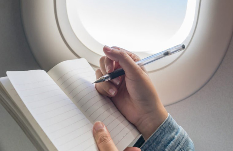 What’s the best way to calm down during turbulence?
