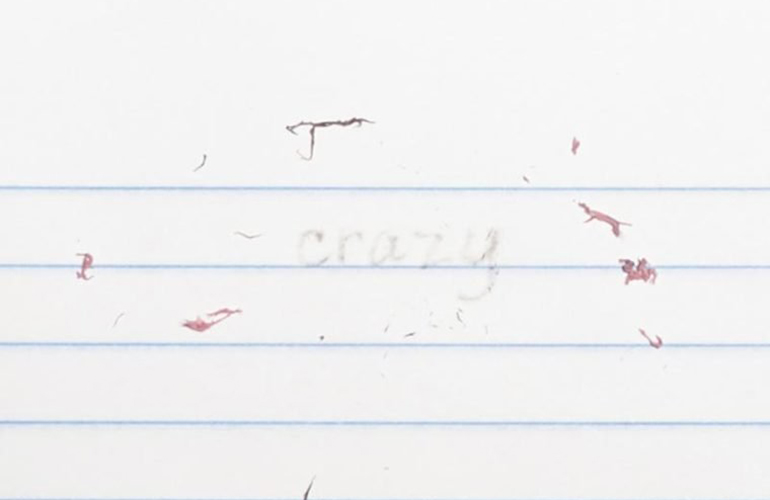 Instead of using “crazy”
