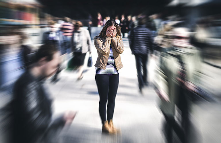 Social phobia can be unpredictable