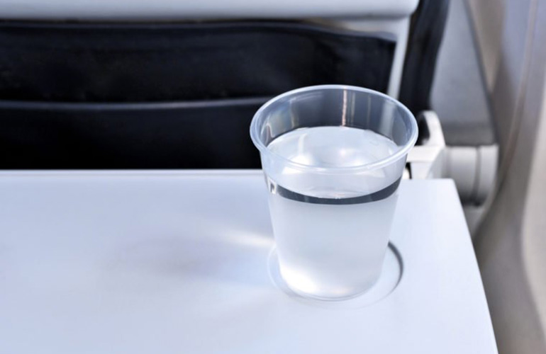 What’s up with the plane’s water?