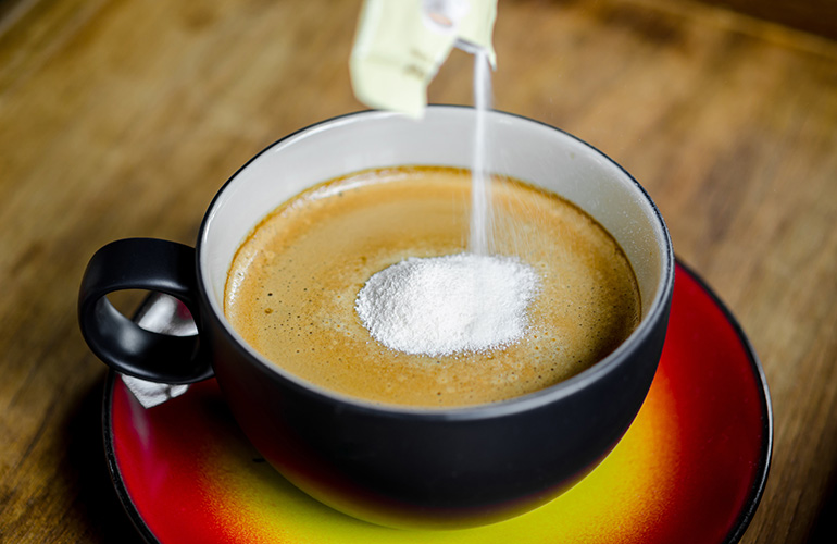 Powdered coffee creamer