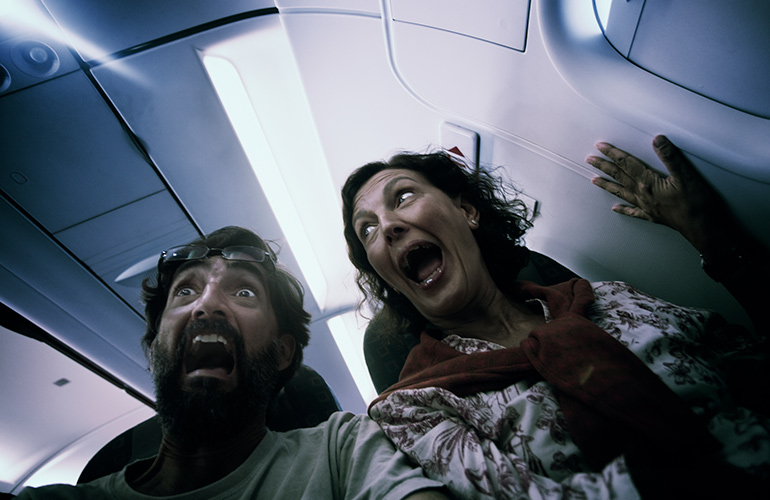 What percentage of those involved in a plane crash survive?