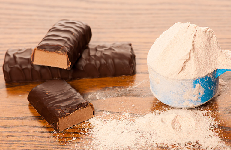 Low-carb bars