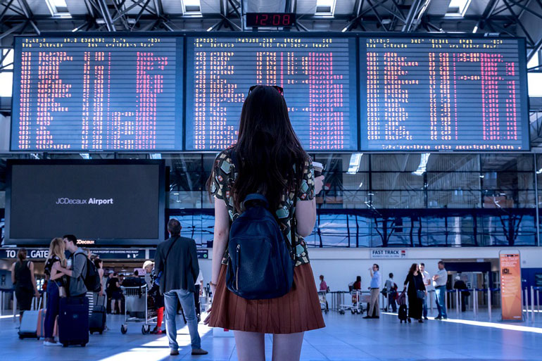 What percentage of people have been on an aeroplane?