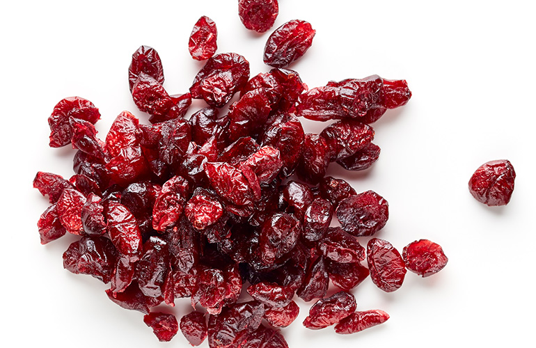 Dried cranberries