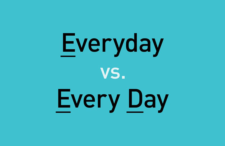 Everyday vs every day