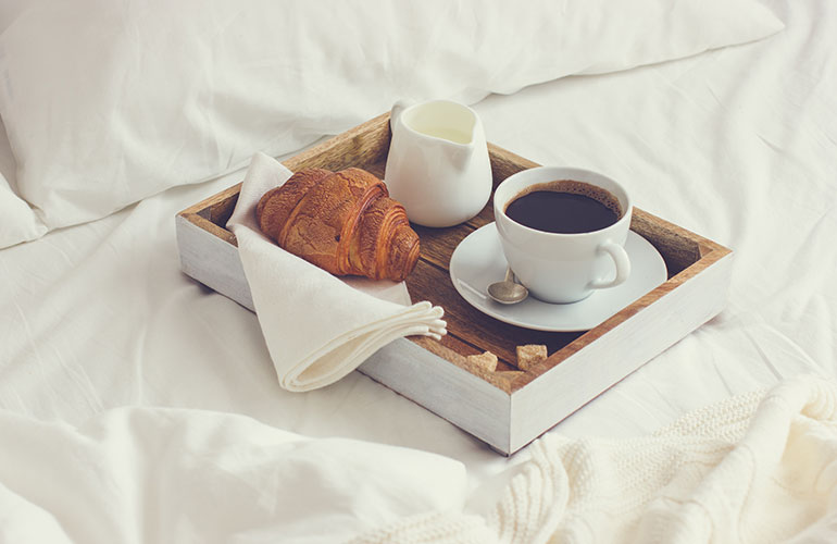 Romantic idea #5: Wake-up call