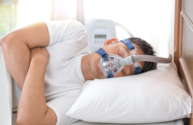 You can treat sleep apnoea