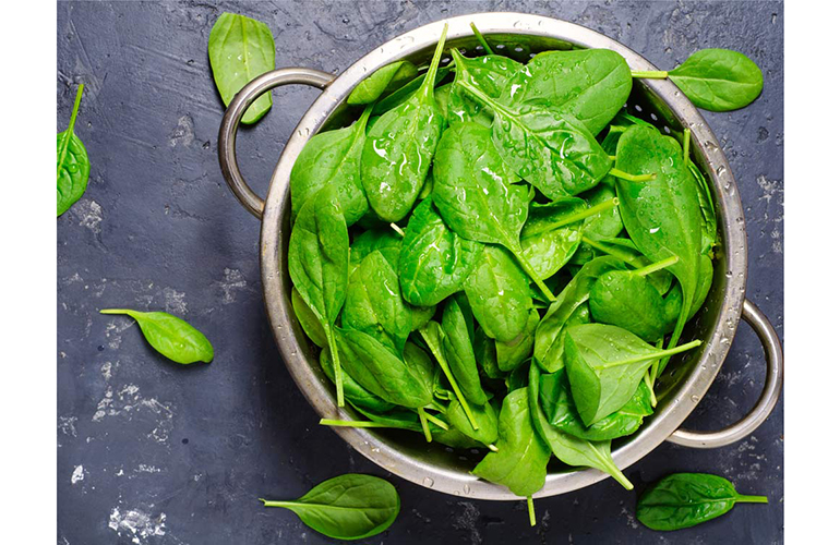 Spinach increases fertility