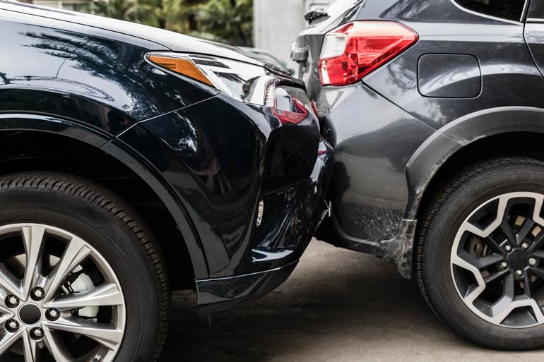You were in a car accident