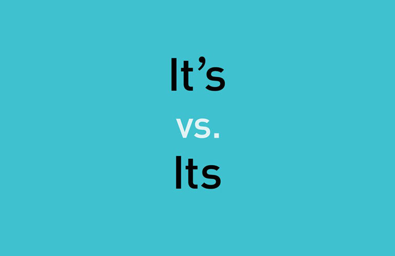 It’s vs its