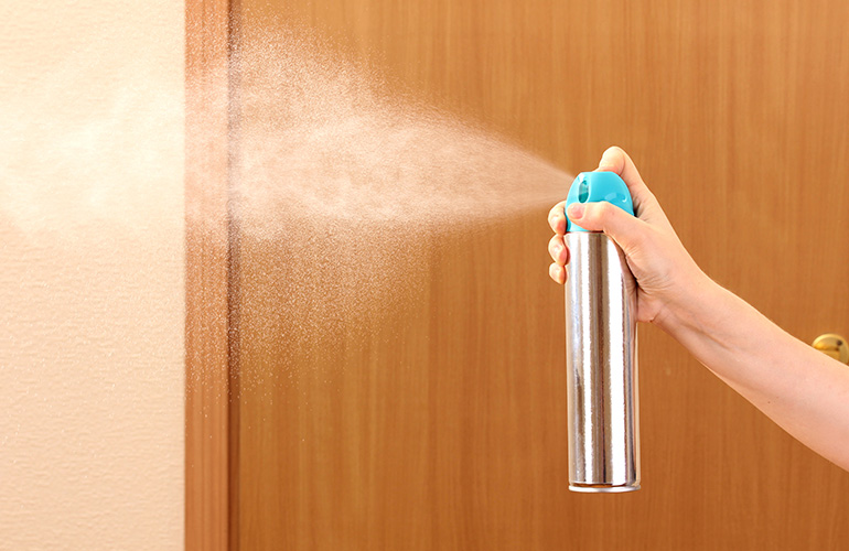 Not using air freshener