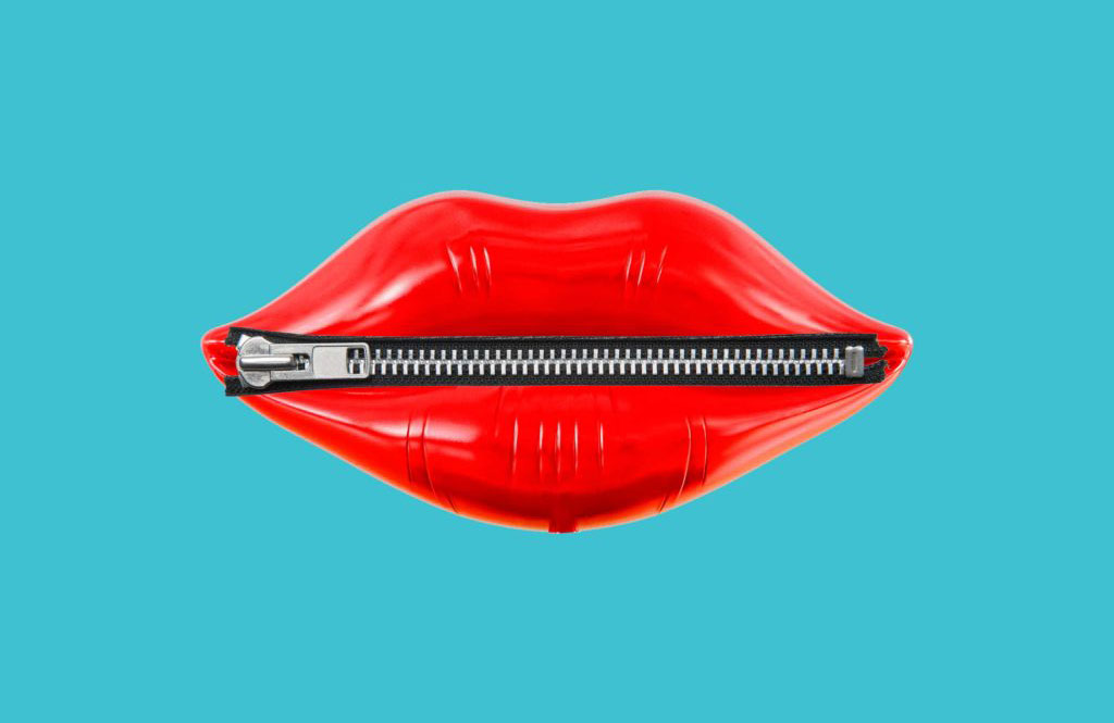 Zip your lips