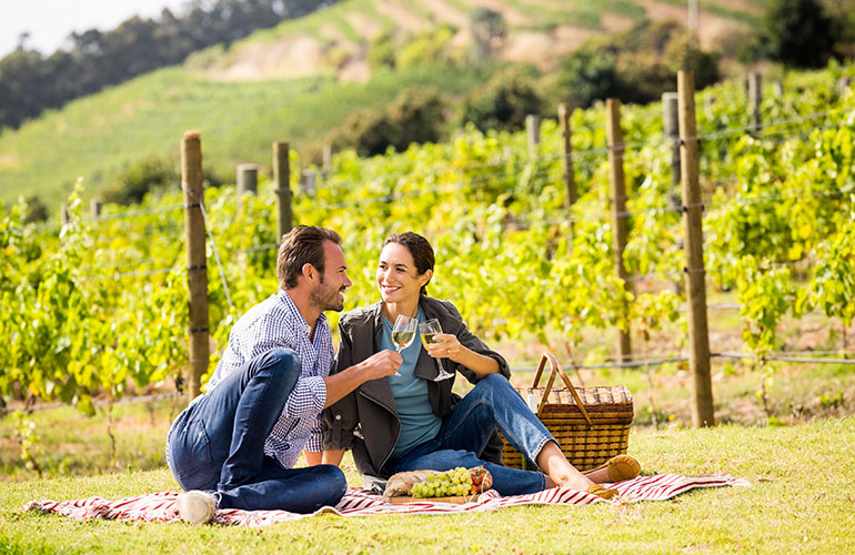 Romantic idea #12: Hit the vineyards