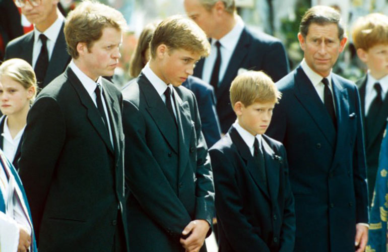 He helped Prince William on the day of his mother’s funeral