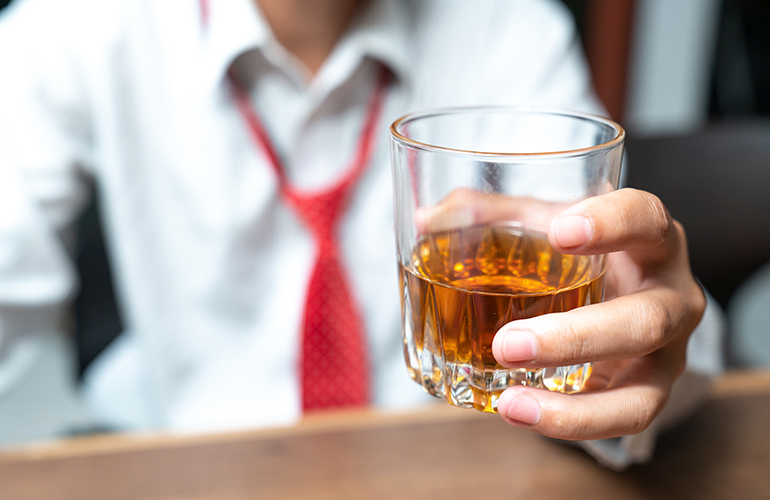 Don’t turn to alcohol or other substances
