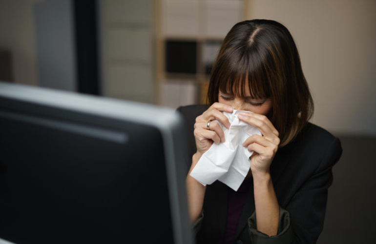 True or false: Holding in a sneeze is unhealthy