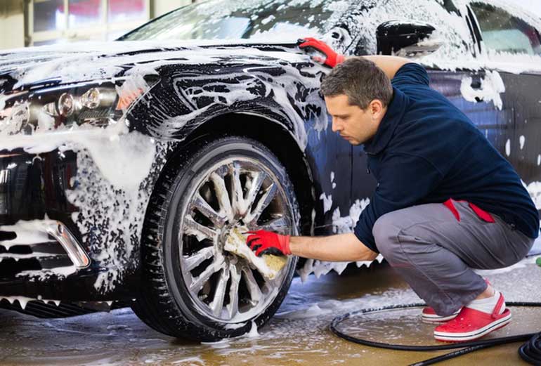 Romantic idea #30: Clean their car
