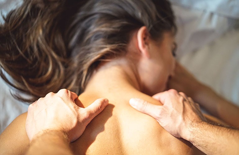 Romantic idea #32: Give a massage
