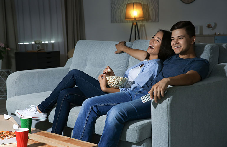 Romantic idea #33: Romantic movie night