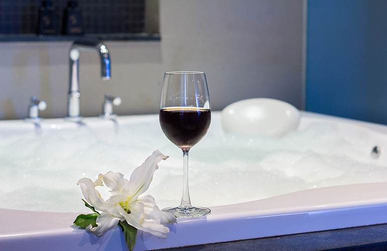 Romantic idea #34: Draw a bath