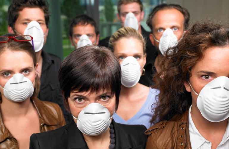 Healthy people don’t need face masks