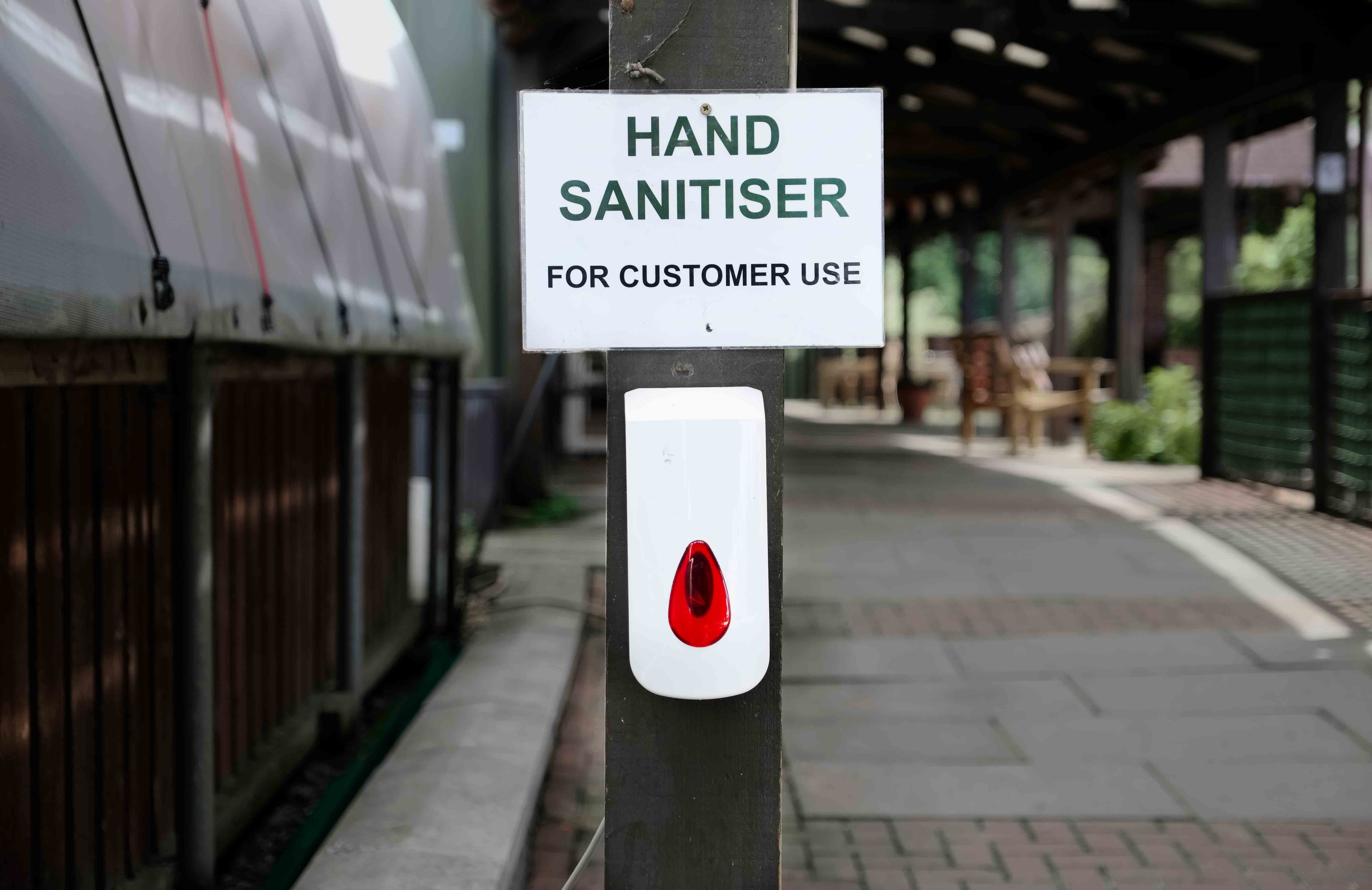 There will be more hand sanitiser available in public places