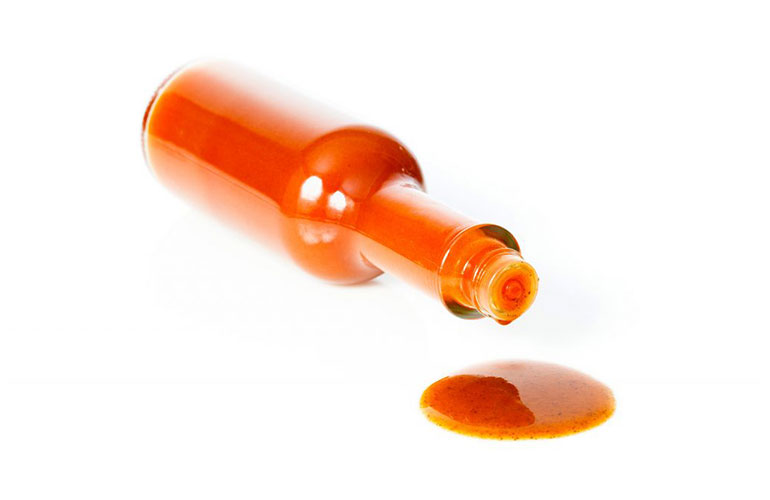 Sore throat remedy: hot sauce and water