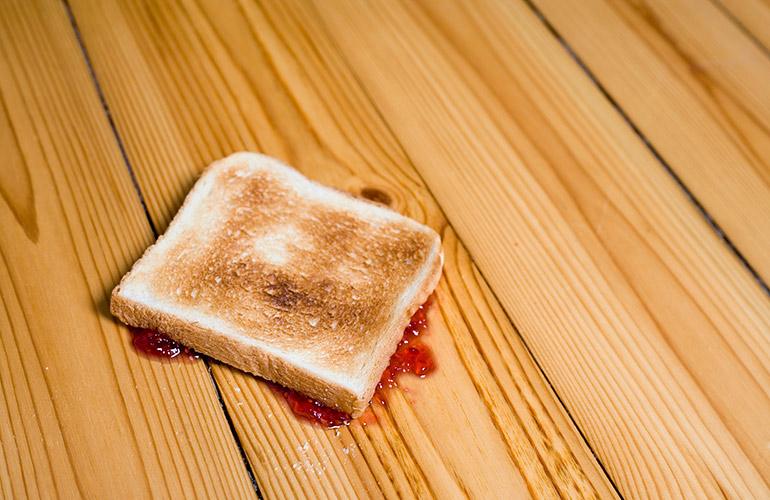 Living by the five-second rule