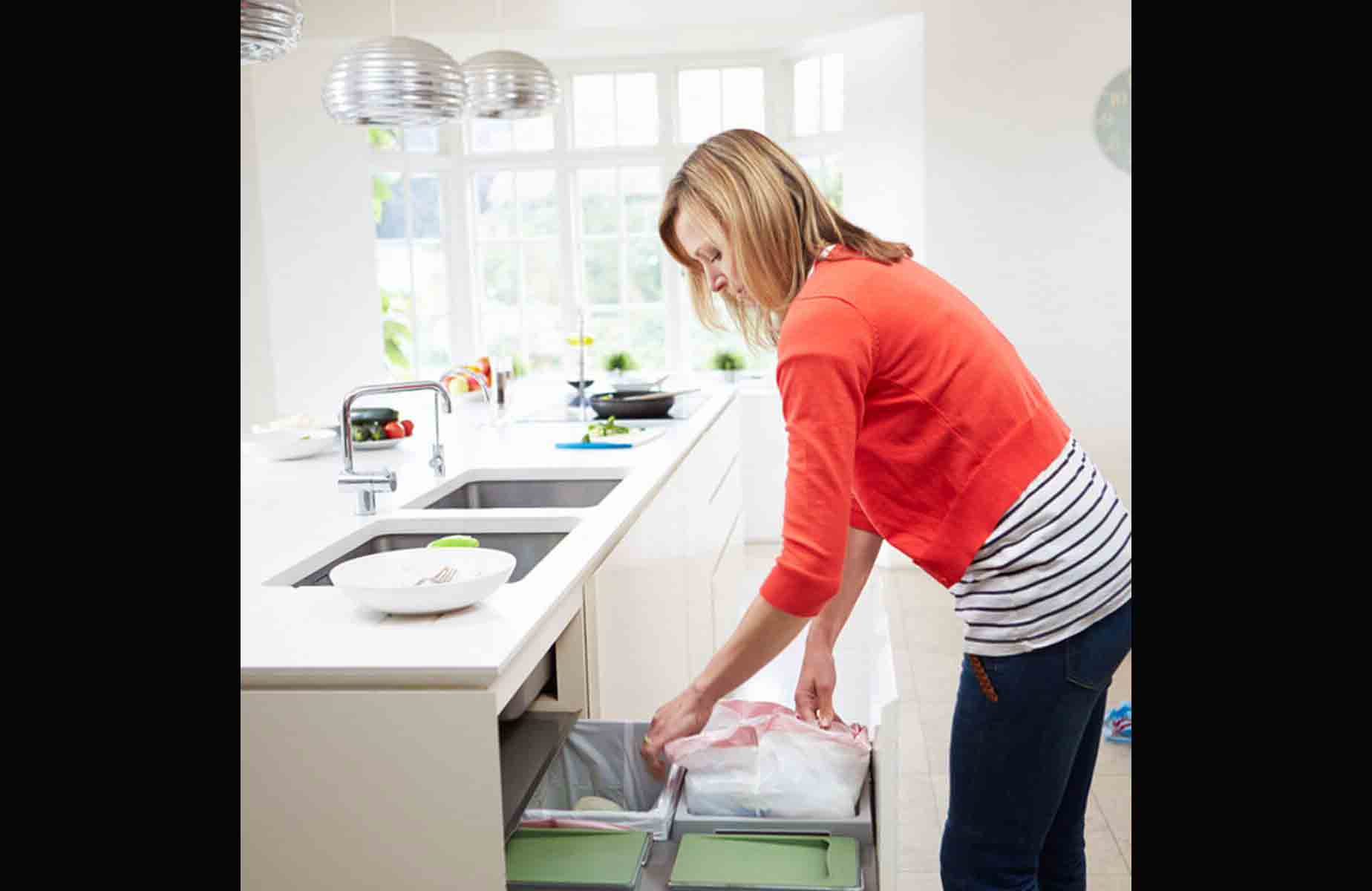 Freshen your garbage bin