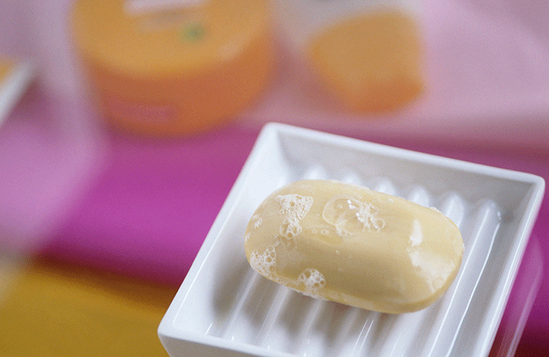 You don’t rinse your bar soap before each use