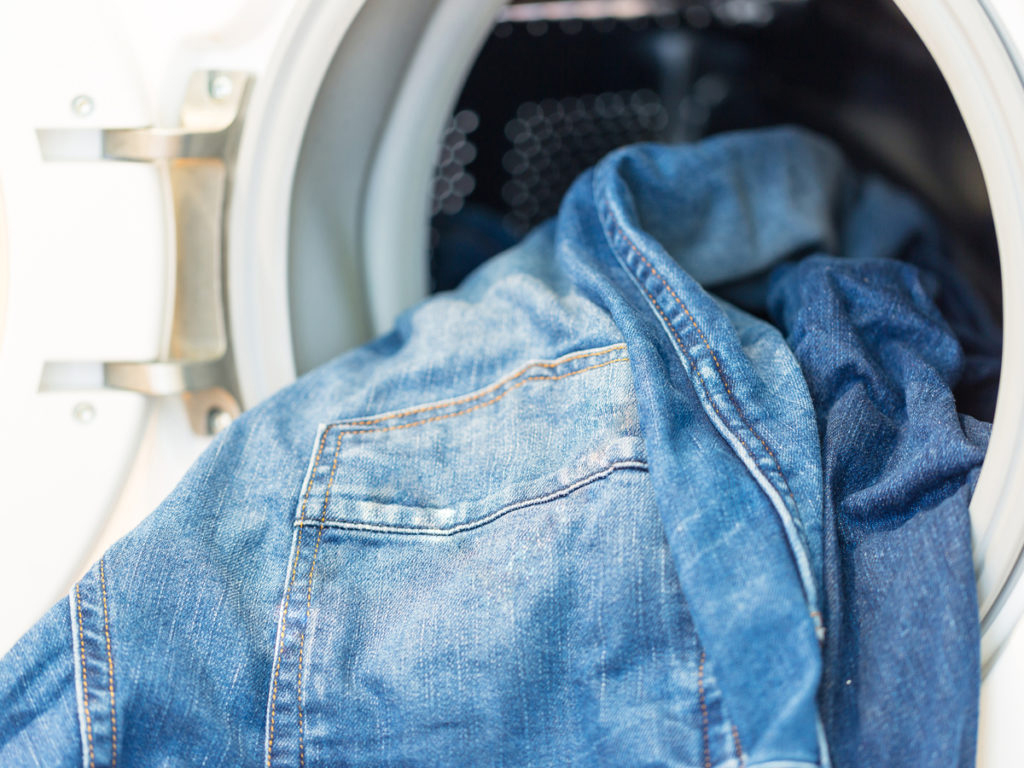 Wash your jeans