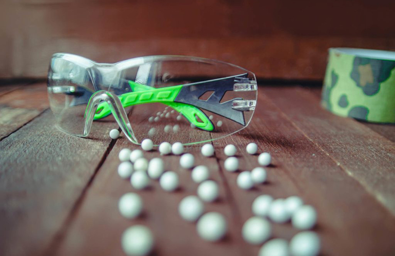 Sport eye protection during sports