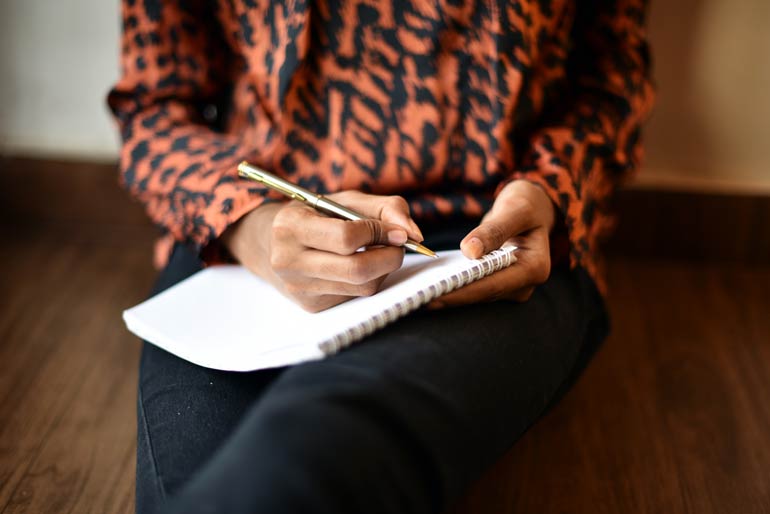 Write a journal