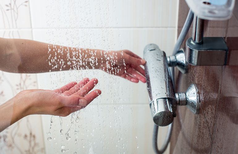 Shower the healthy way